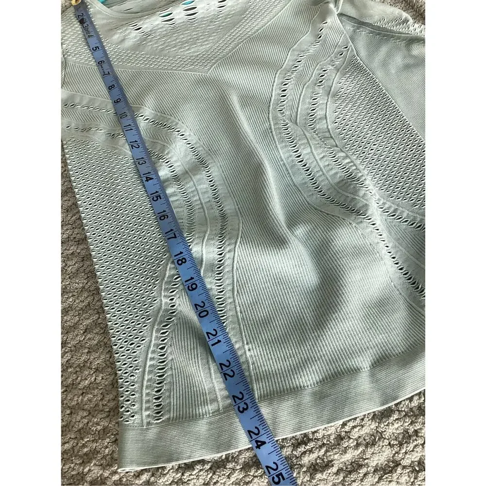 Alo Yoga Sage Green Lark Long Sleeve Top - Women's size Small